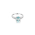 Sadie Oval Zircon Diamond Ring