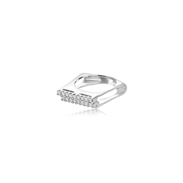 Francesca Double Row Ring