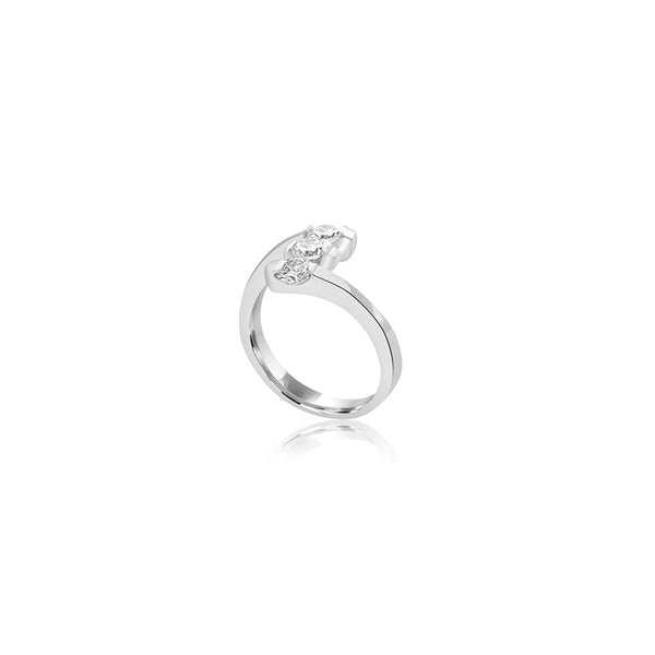 Chagit Triple Round Ring