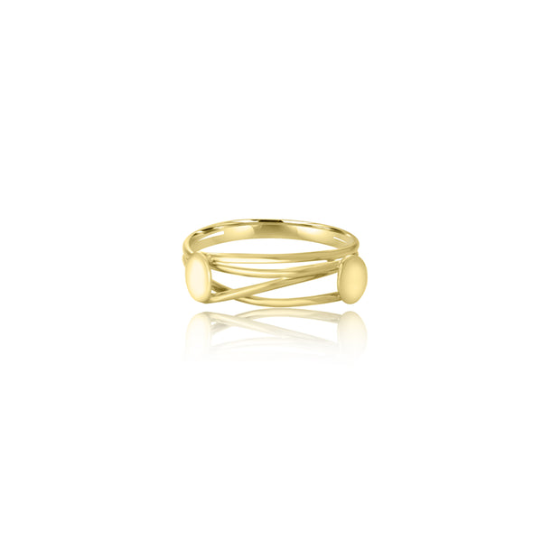 Fabrizia Double Oval Ring