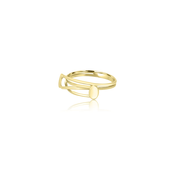 Fabrizia Double Oval Ring