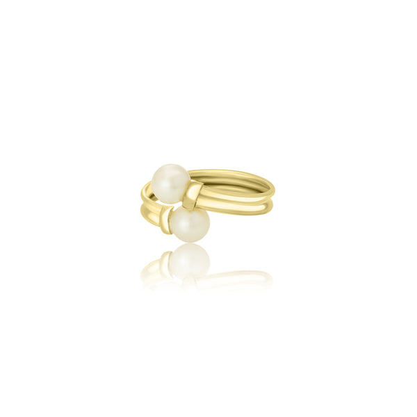 Fiorella Double Pear Ring