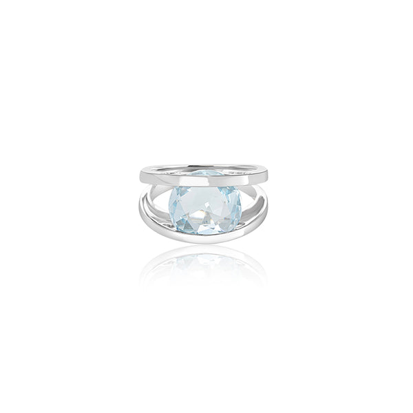 Leticia Oval Turquoise Ring