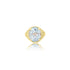 Oriana Aqua Oval Ring