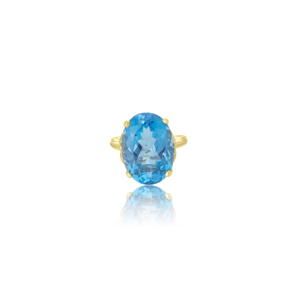 Fradel Light Sapphire Oval Ring