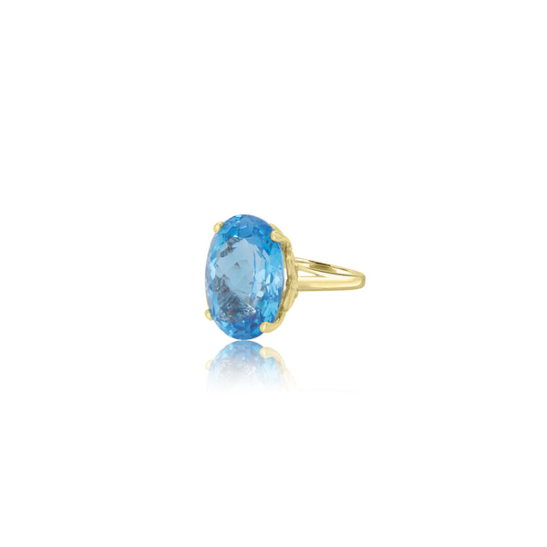 Fradel Light Sapphire Oval Ring