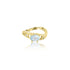 Verona Oval Aqua Ring