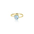 Ophir Aqua Heart Stone Ring