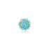 Zoey Blue Coral Ring