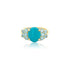 Moriah Blue Coral Ring