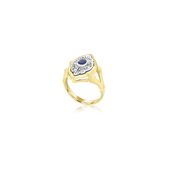 Leah Vintage Stone Ring