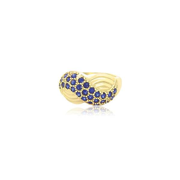 Anael Genuine Blue Sapphire Ring