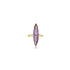 Sydney Elongated Vintage Purple Ring