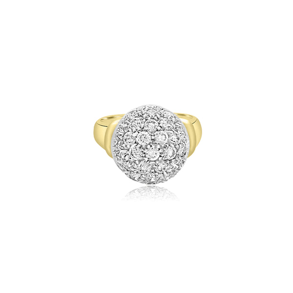 Alexandra Ball Cubic Ring