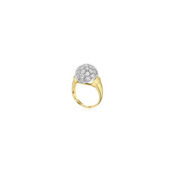 Alexandra Ball Cubic Ring