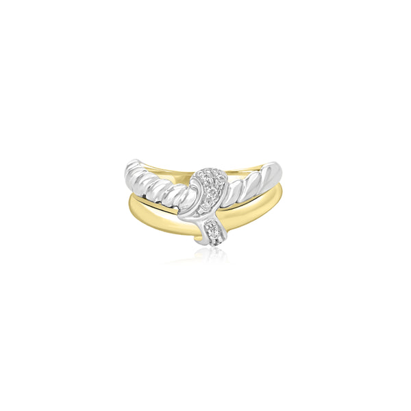 Odele T-Tone Curved Ring