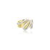 Slone T-Tone Swirl Abstract Ring