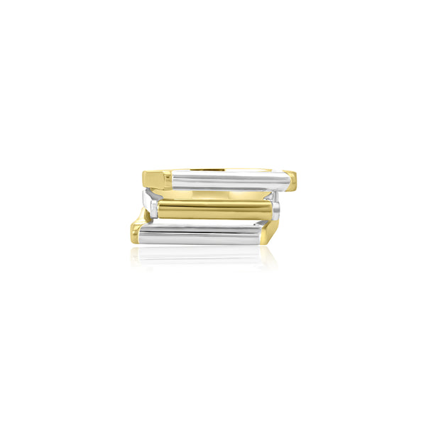 Falbi T-Tone Triple Angle Band Ring