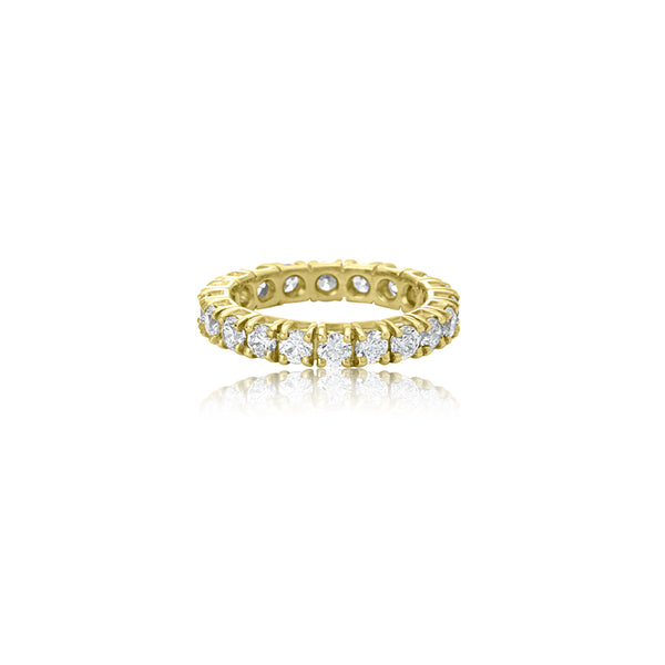 Dofi Four Claw Cubic Eternity Ring