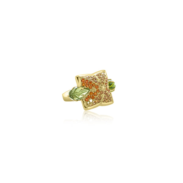 Evae Gold Gemstone Ring