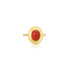 Gethera Oval Red Ring