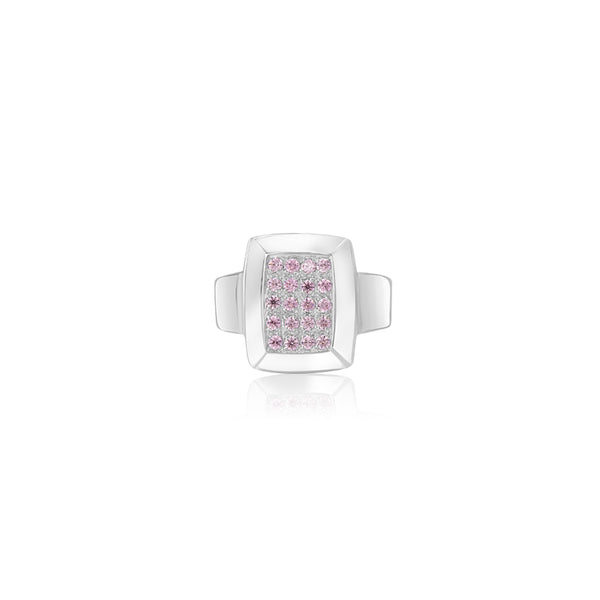 Gisela Pink Cubic Fancy Ring