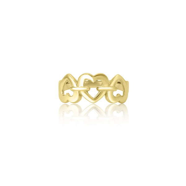 Jama Triple Heart Ring