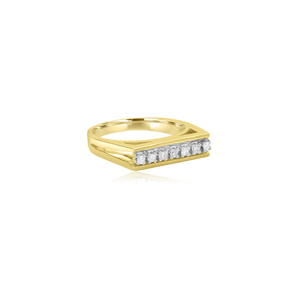 Njere Diamond Straight Ring