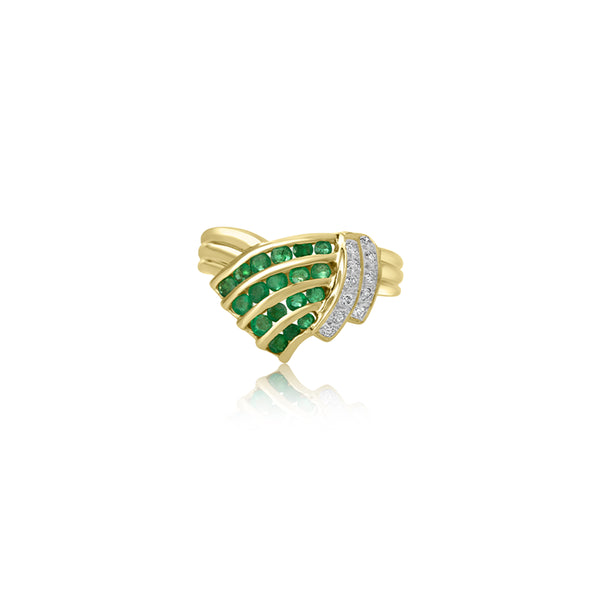 Oni Genuine Emerald Ring