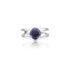 Berdine Amethyst Split Four Ring