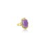 Pasua Oval Handmade Purple Jade Vintage Ring