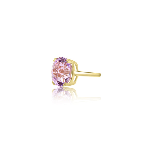 Pazima Large Oval Amethyst Ring