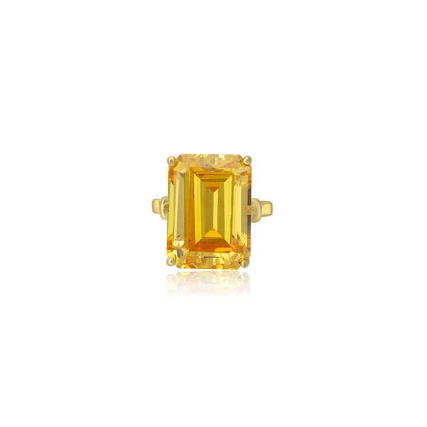 Rukova Yellow Topaz Ring