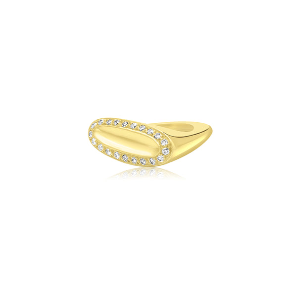 Utaba T-Tone (0.55 Ct. Tw.) Abstract Oval Ring