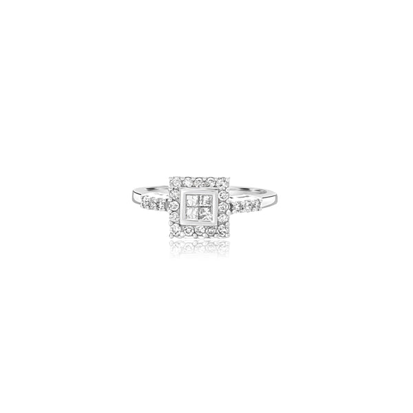 Zalika Square Promise Ring