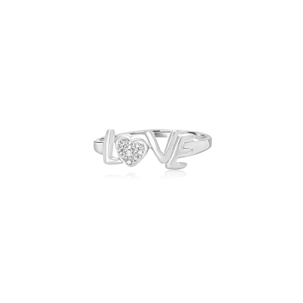 Zeba Diamond Love Ring