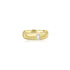 Elianny T-Tone Man's Baguette Vintage Ring