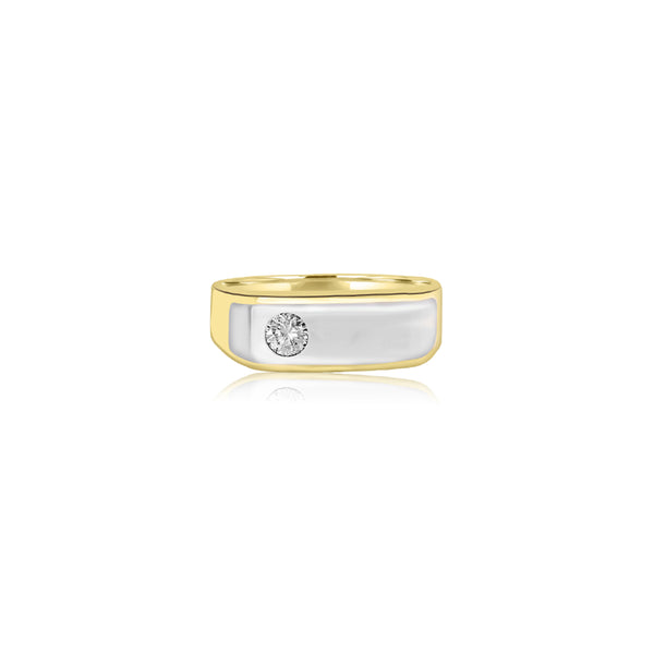 Franny T-Tone Men's Ring Cubic Ring