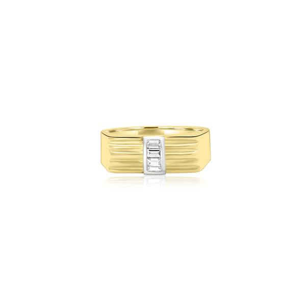 Jarolin Men's Baguette Diamond Ring