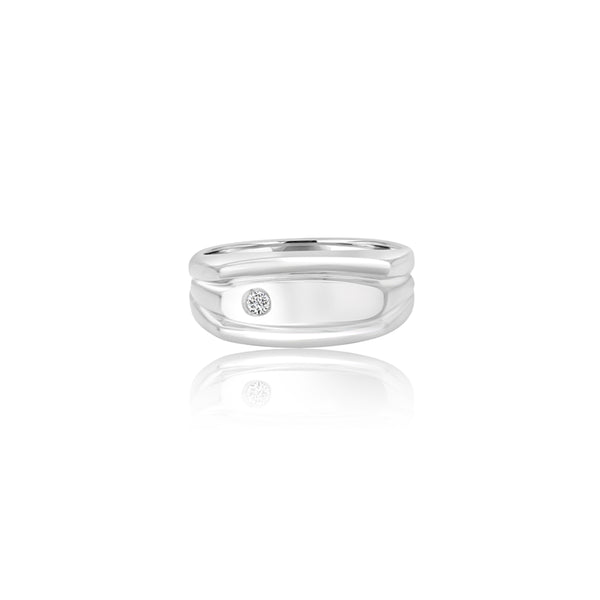 Nelly Silver Gold Ring