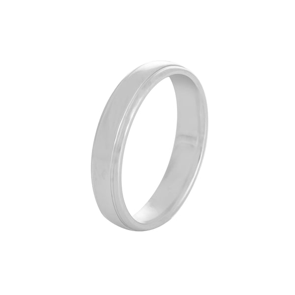 Platinum Mens Wedding Band